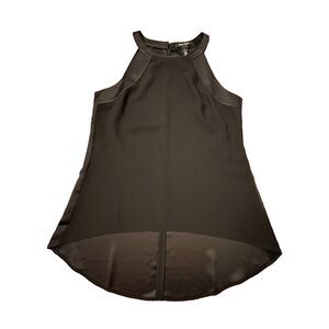 White House Black Market Hi Lo Top With Satin Embellishments EUC Size 8